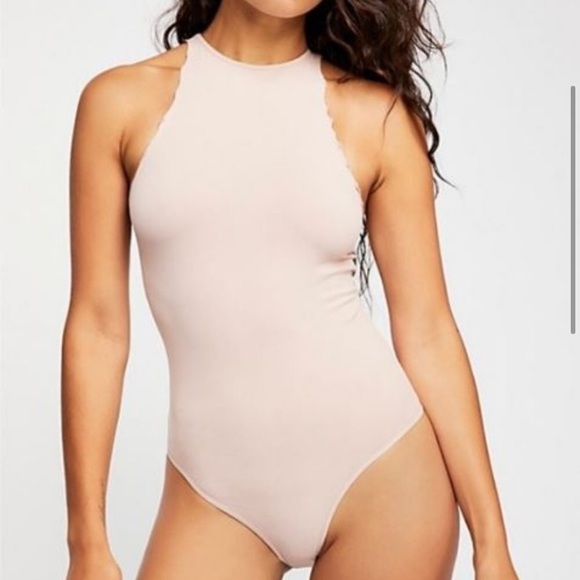 New Free People Feels Right Ballet Bodysuit M/L - Picture 4 of 9